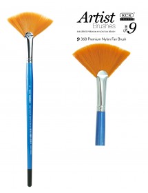 KCK PREMIUM NYLON FAN BRUSH - BR 368 #9